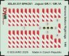 Eduard 3DL48237 Jaguar GR.1 / GR.1A Remove Before Flight tags SPACE AIRFIX 1/48